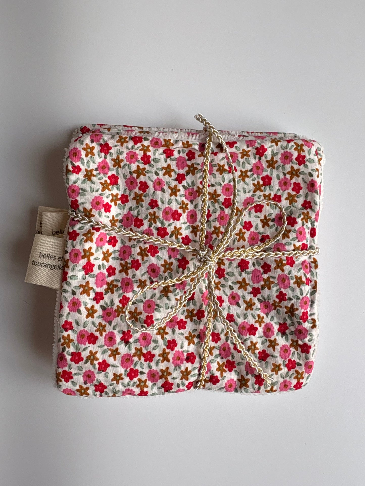 Lot de 4 grands cotons Charlotte