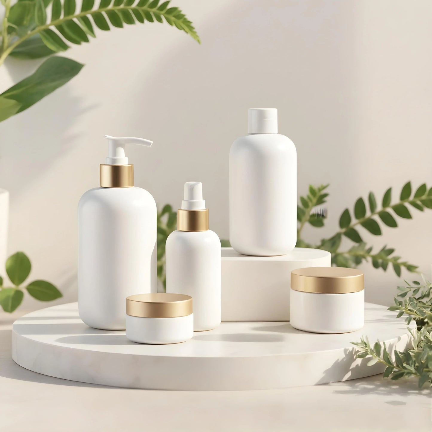 Lot de 4 grands cotons lavables en bambou