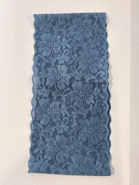 Bandeau en dentelle Bleu