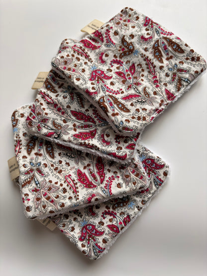 Lot de 4 grands cotons Lou