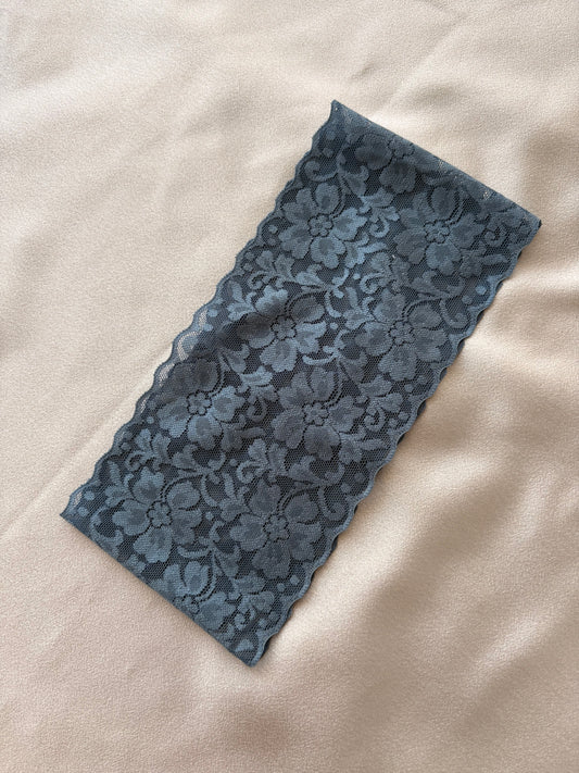 Bandeau en dentelle Bleu