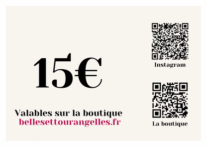 La carte cadeau Belles et Tourangelles